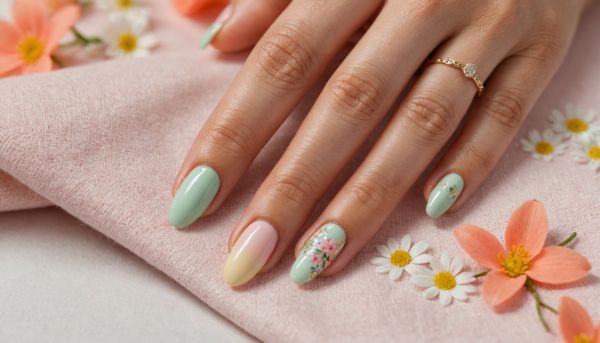 Styles et couleurs d'ongles à adopter pour le printemps 2025